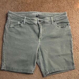 Universal Thread faded green shorts
